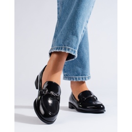 Chaussures femme laquées élégantes Shelovet noir le noir 1