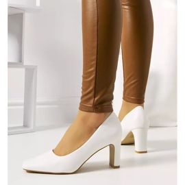 Escarpins Femme Graves blancs écru 1