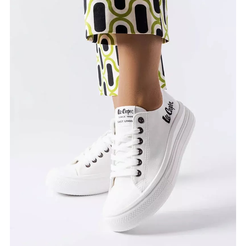 Baskets blanches Lee Cooper LCW-23-44-1623L 1