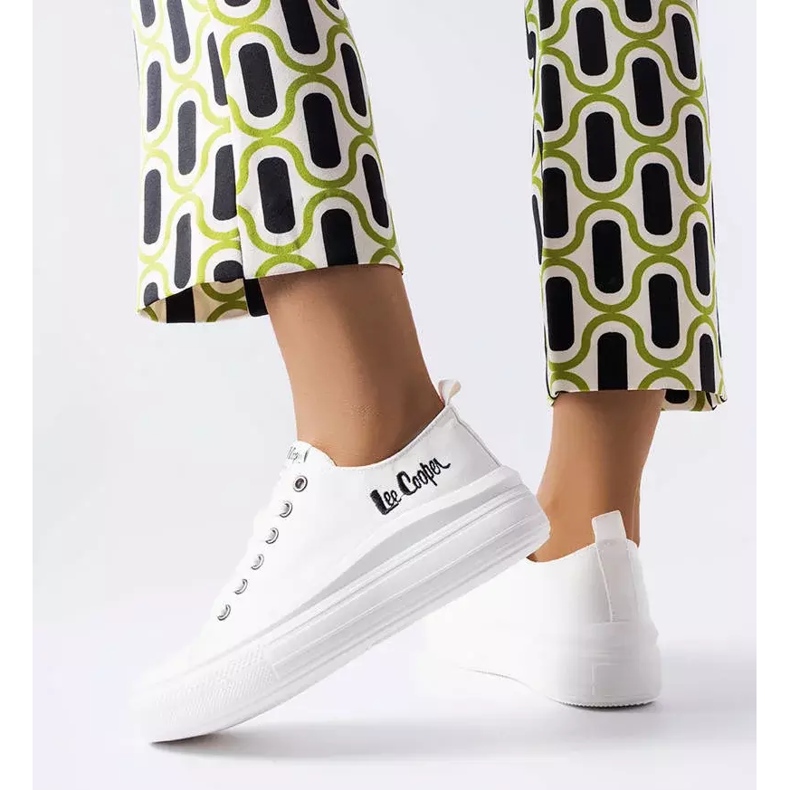 Baskets blanches Lee Cooper LCW-23-44-1623L 2