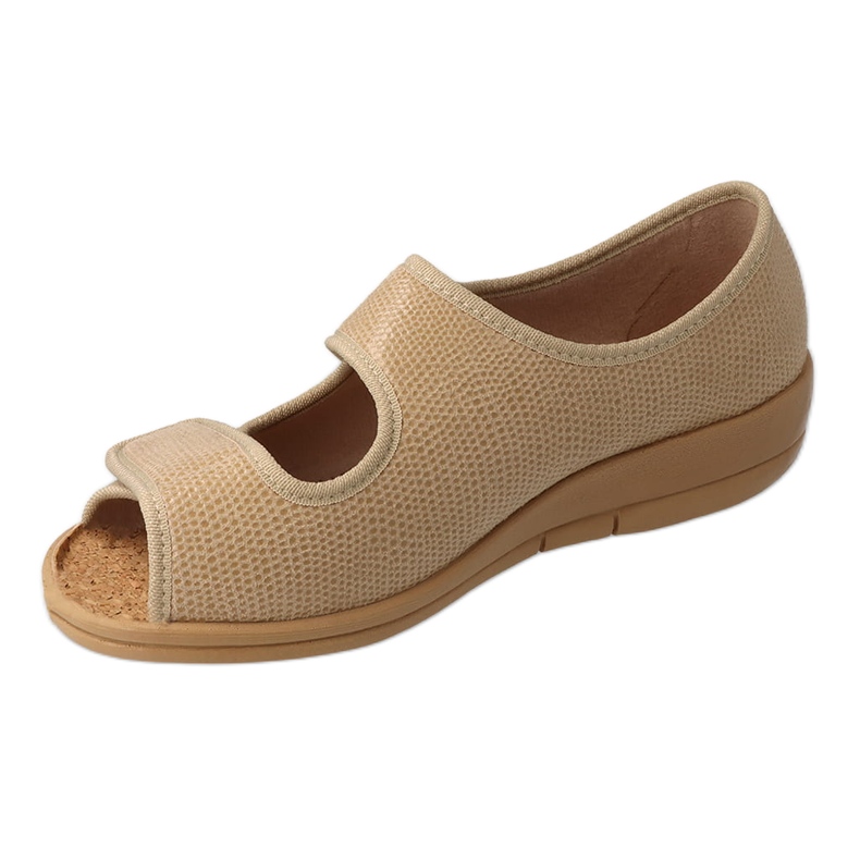 Befado chaussures pour femmes pu 941D001 beige 1