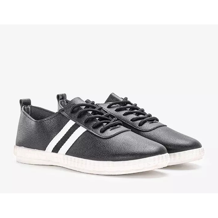 Baskets Aulin noires homme le noir 1 Baskets Aulin noires homme le noir 1