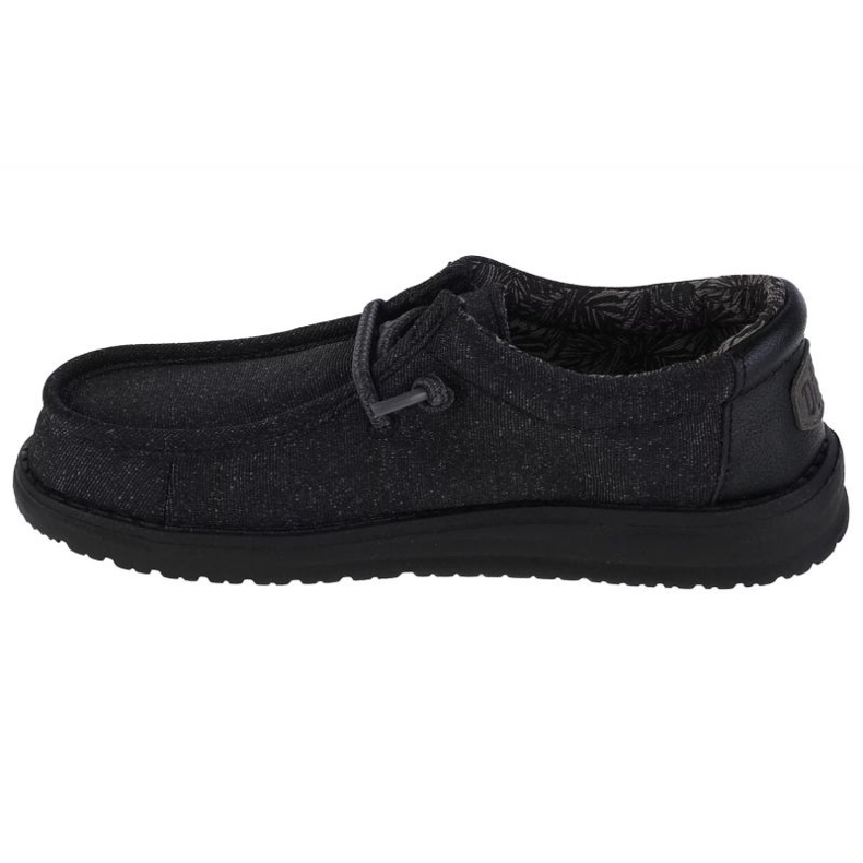 Chaussures Hey Dude Wally Youth Basic 40041-001 le noir 1