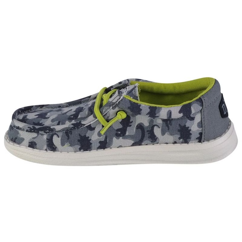Chaussures Hey Dude Wally Jeunes Camodino Jr 40043-425 gris 1