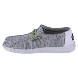 Chaussures Hey Dude Wally Youth Sox Jr 40049-1KA gris 1 Chaussures Hey Dude Wally Youth Sox Jr 40049-1KA gris 1