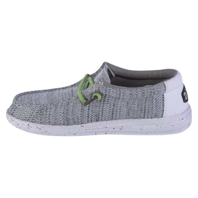Chaussures Hey Dude Wally Youth Sox Jr 40049-1KA gris 1 Chaussures Hey Dude Wally Youth Sox Jr 40049-1KA gris 1
