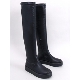 Bottes à semelle épaisse de Baird Black noir 1