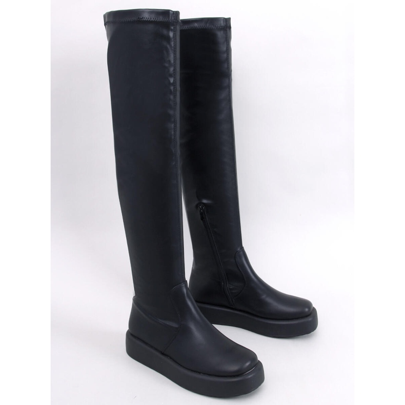 Bottes à semelle épaisse de Baird Black le noir 1