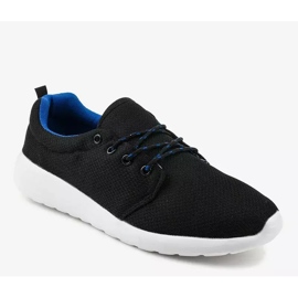 Chaussures de sport pour hommes noires YFM-71A 1