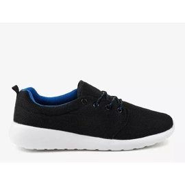 Chaussures de sport pour hommes noires YFM-71A le noir 2