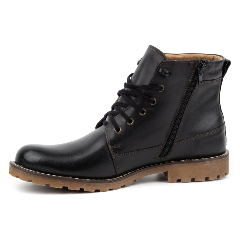 Mario Pala Bottes d'hiver noires 754 1