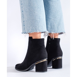 Bottes en daim noir de Shelovet le noir 2