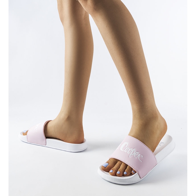 Lee Cooper LCW-23-42-1734L chaussons en caoutchouc rose 2