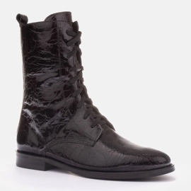 Marco Shoes Bottines classiques à talons bas le noir 1