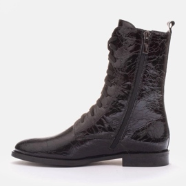 Marco Shoes Bottines classiques à talons bas le noir 2