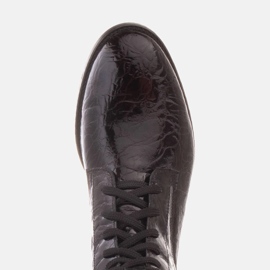 Marco Shoes Bottines classiques à talons bas le noir 4