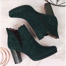Bottines isolées femme, vert Jezzi FAF125-12 3