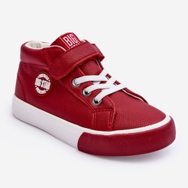 Baskets Enfant en Cuir Big Star EE374004 Rouge 1 Baskets Enfant en Cuir Big Star EE374004 Rouge 1