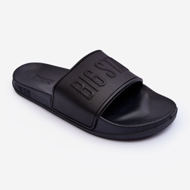Tongs en mousse pour femmes Big Star MM274715 noir le noir 1