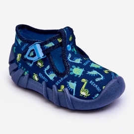 BEFADO S.A. Befado Dinosaures 110N464 pantoufles chaussures, bleu 1