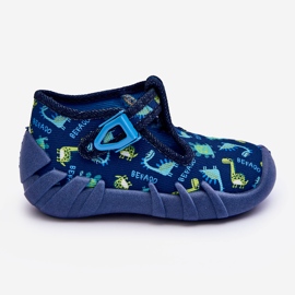 BEFADO S.A. Befado Dinosaures 110N464 pantoufles chaussures, bleu 2