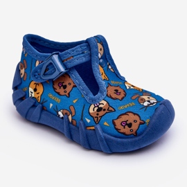 BEFADO S.A. Befado Animaux Pantoufles Chaussures 110P478 Bleu 1