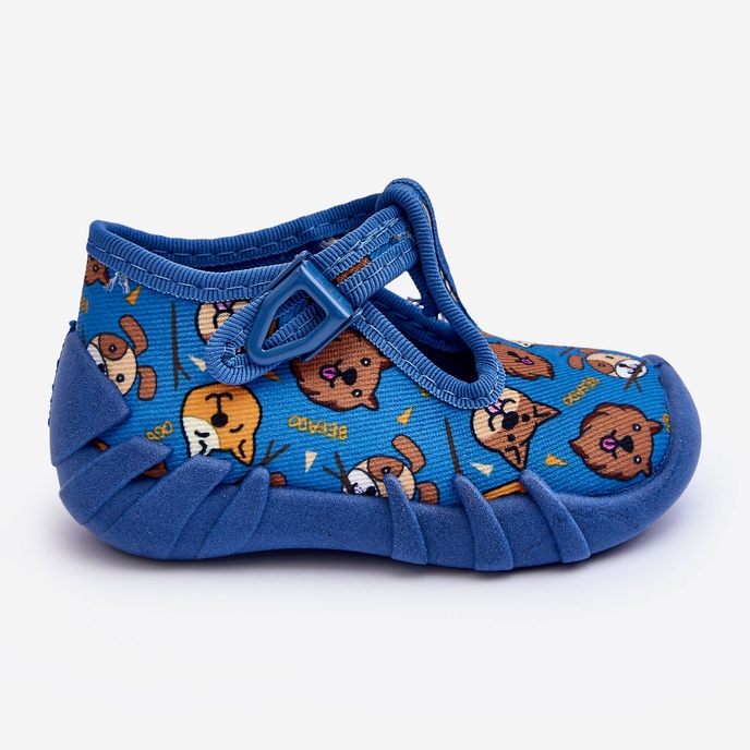 BEFADO S.A. Befado Animaux Pantoufles Chaussures 110P478 Bleu 2