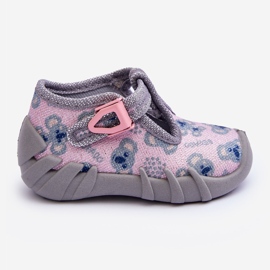 BEFADO S.A. Befado 110P474 Chaussons Brillants, Gris et Rose 2 BEFADO S.A. Befado 110P474 Chaussons Brillants, Gris et Rose 2