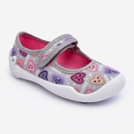 BEFADO S.A. Chaussons ballerines enfant Befado Hearts 114X516 Gris 1