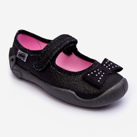 BEFADO S.A. Chaussons enfants Ballerine nœuds Befado 114X240 Noir le noir 1