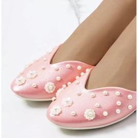 Ballerines roses coupe Silke 1