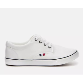 Baskets homme Owens blanches 1