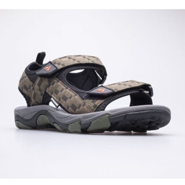 Bergson Benue Randonnée Sandales Homme BRG00127 vert 2 Bergson Benue Randonnée Sandales Homme BRG00127 vert 2