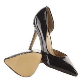 Escarpins asymétriques U383 noir le noir 2