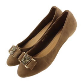Ballerines soignées 301-7 kaki 3