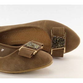 Ballerines soignées 301-7 kaki 2