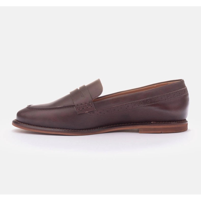 Marco Shoes Mocassins en cuir naturel brun 1 Marco Shoes Mocassins en cuir naturel brun 1