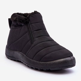 Bottes de neige isolées basses pour femmes noir Enmore le noir 1