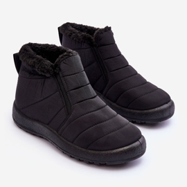 Bottes de neige isolées basses pour femmes noir Enmore le noir 2