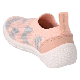 Chaussures enfant Befado rose et gris 102X002 1