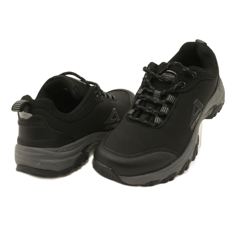 American Club Chaussures de sport américaines pour femmes softhell imperméables 1802 noir 4
