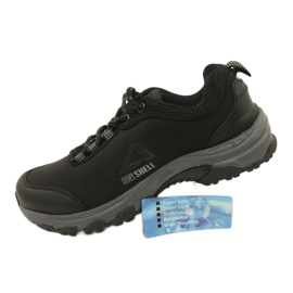 American Club Chaussures de sport américaines pour femmes softhell imperméables 1802 noir le noir 7