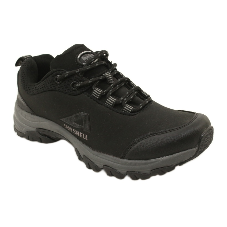 American Club Chaussures de sport américaines pour femmes softhell imperméables 1802 noir 1