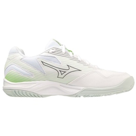 Chaussures de volley-ball Mizuno Cyclone Speed ​​​​4 W V1GC238035 blanche blanche 1