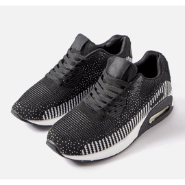 Inna Baskets homme Alvin noires et blanches 1