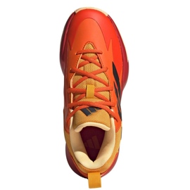 Chaussures de basket Adidas Cross Em Up Select Jr IE9274 orange 1