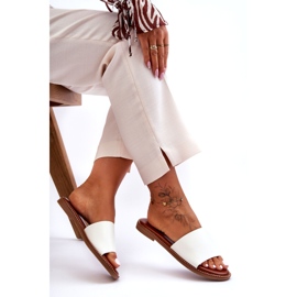 Sandales Classiques Femme Blanc Aphrodite blanche 1