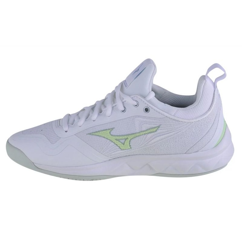 Chaussures de volley-ball Mizuno Wave Luminous 2 W V1GC212035 blanche 1 Chaussures de volley-ball Mizuno Wave Luminous 2 W V1GC212035 blanche 1