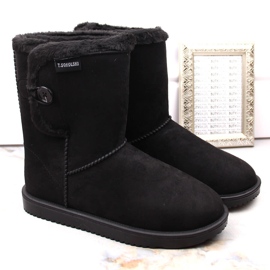 Bottes de neige Eskimo en daim femme, noir, T.Sokolski EMU2244 le noir 2
