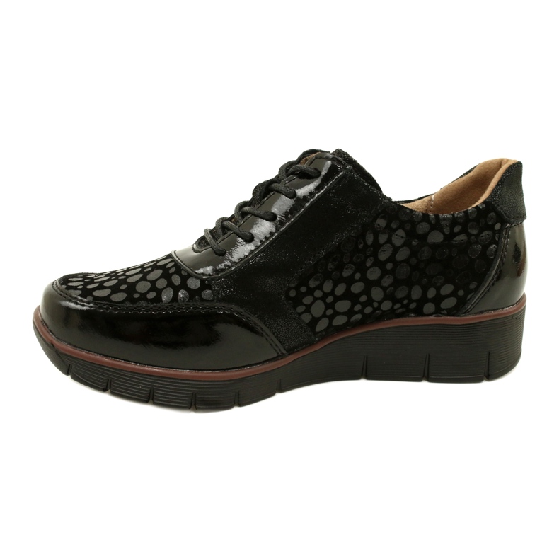 Filippo DP4912/23 BK baskets en cuir, noir 1